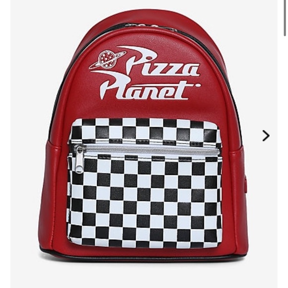 LOUNGEFLY NWT Toy Story Pizza Planet Mini Backpack